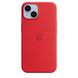 Чехол для iPhone 14 OEM+ Silicone Case wih MagSafe (Red)