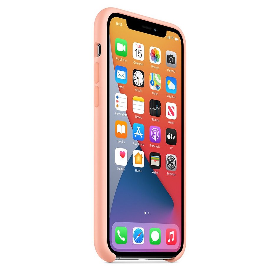 Чехол для iPhone 11 Pro OEM Silicone Case ( Graipfruit )