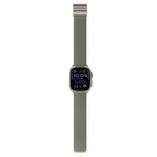 Ремешок для Apple Watch 42/44/45/46/49mm AmazingThing Premium Metal Band (TSL46SV)