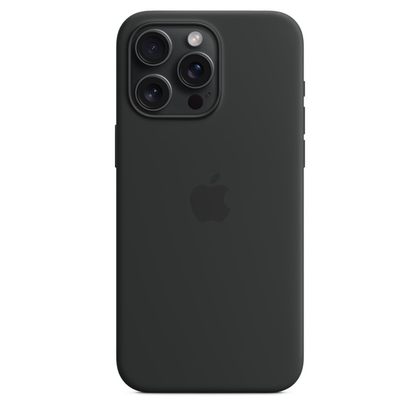 Чохол для iPhone 15 Pro Max OEM+ Silicone Case wih MagSafe (Black)