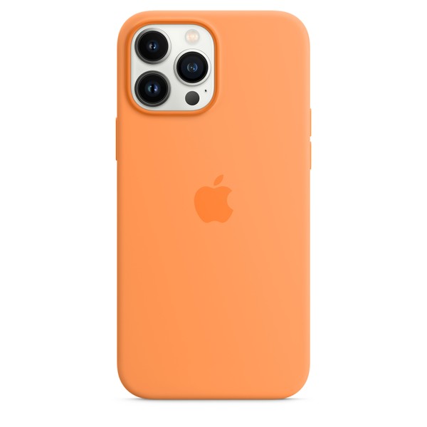 Чехол для iPhone 13 Pro OEM+ Silicone Case with Magsafe ( Marigold )