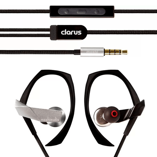 Moshi Clarus Premium In-Ear Headphones Silver for iPad/iPhone/iPod (99MO035201) Silver (i00085)