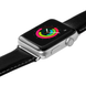 Ремінець для Apple Watch 42/44 mm Laut Oxford Nappa (Noir) LAUT_AWL_OX_BK