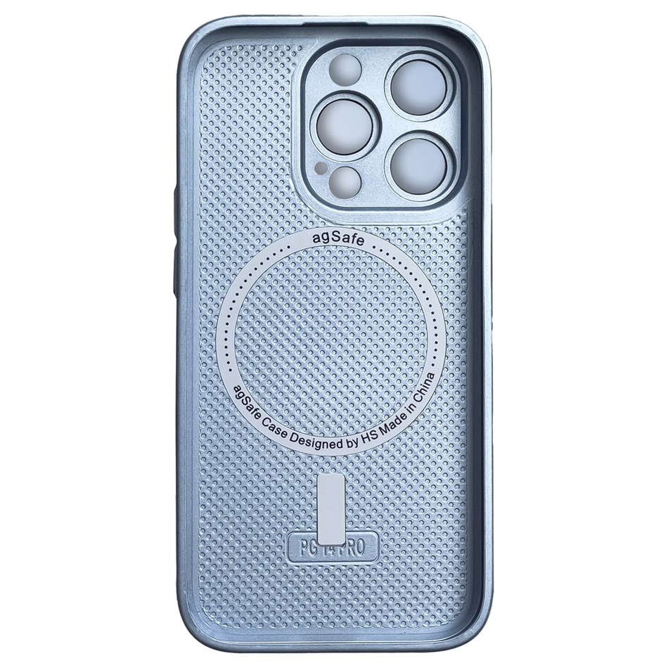 Чехол для iPhone 14 Plus Protective camera Case with MagSafe (Sierra Blue)
