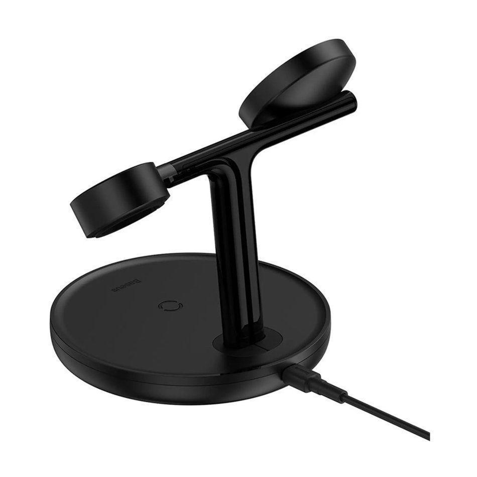 БЗУ Baseus Swan Magnetic 3 in 1 20W (Black) (WXTE000101)