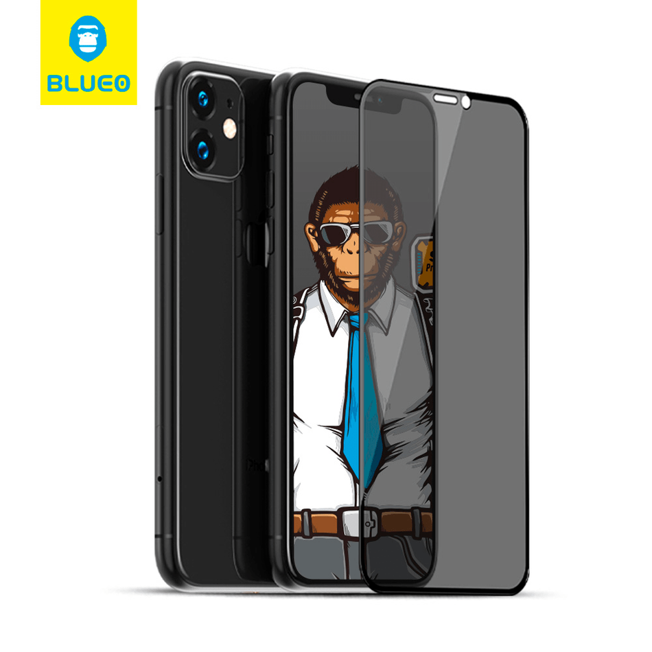 Защитное стекло для iPhone 12 mini Blueo 2.5D Silk Narrow Border Tempered Glass Privacy