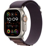 Apple Watch Ultra 2 GPS + Cellular 49mm Titanium Case with Indigo Alpine Loop - Large (MREW3) (008418)