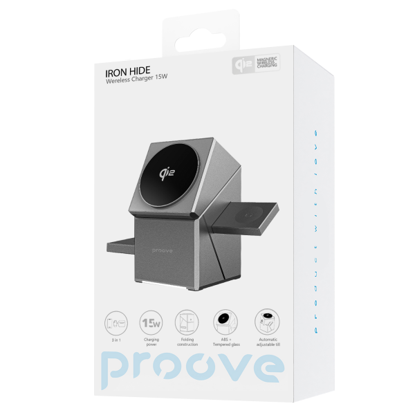 БЗУ Proove Iron Hide 3in1 (Gray) (WSIH15000003)