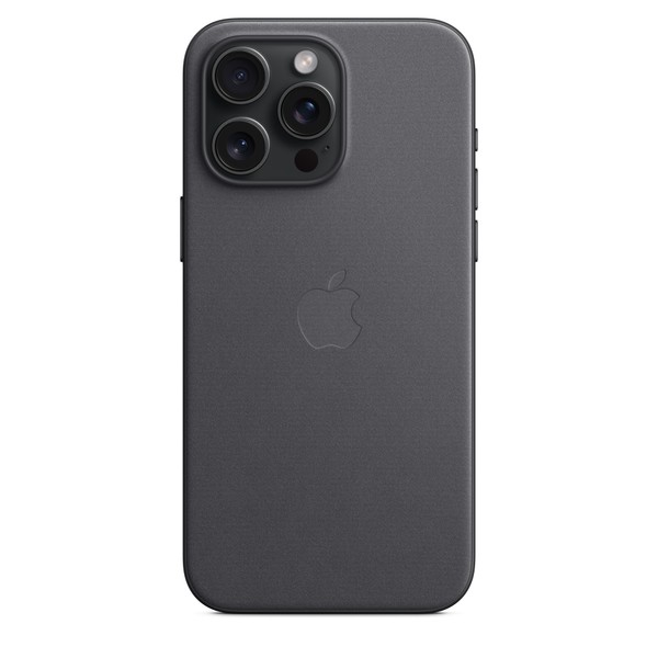 Чехол для iPhone 15 Pro Max OEM+ FineWoven with MagSafe (Black)