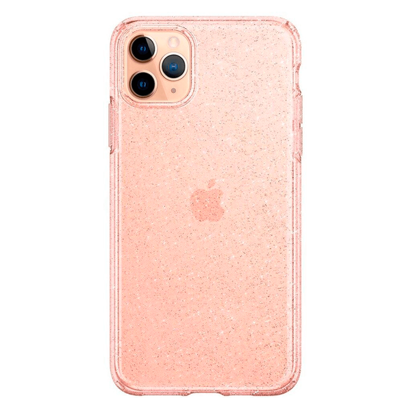 Чохол для iPhone 11 Pro Spigen Liquid Crystal Glitter ( Rose Quartz )