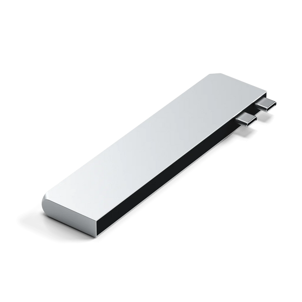 Адаптер Satechi Aluminum USB-C Pro Hub Slim Adapter Silver (008685)