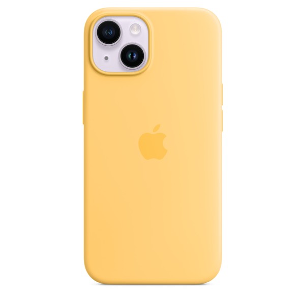 Чохол для iPhone 14 OEM+ Silicone Case wih MagSafe (Sun Glow)