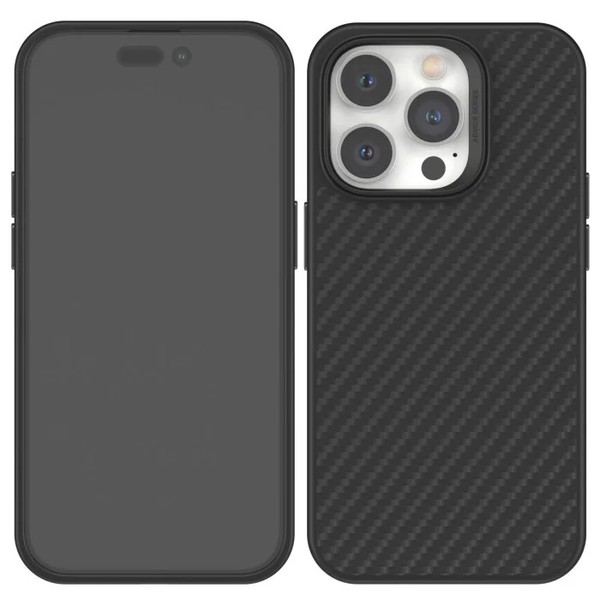 Чехол для iPhone 14 Pro Max Blueo Aramid Fiber Phone Case (600D) with MagSafe (Black) B51-I14P