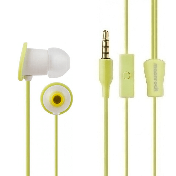 Moshi MoonRock Personal In-Ear Headphones Lime Green for iPad/iPhone/iPod (99MO035621) Cactus (i00086)