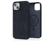 Чохол для iPhone 15 Plus Njord Salmon Leather MagSafe Case Black (NA52SL00)