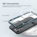 Чохол для iPhone 13 Pro Max Nillkin Nature Pro Magnetic Series (Transparent-Blue)