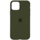Чохол для iPhone 11 Pro OEM Silicone Case ( Dark Olive )