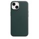 Чехол для iPhone 14 Apple Leather Case with MagSafe - Forest Green (MPP53) UA