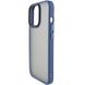 Чохол для iPhone 13 Pro Metal Buttons ( Blue )