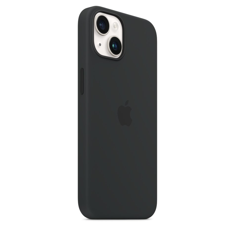Чехол для iPhone 14 Apple Silicone Case with MagSafe - Midnight (MPRU3) UA