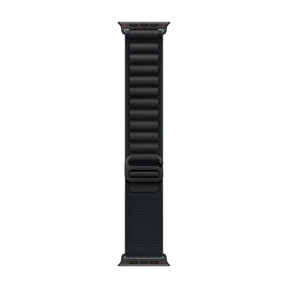 Apple Watch Ultra 3 GPS + Cellular 49mm Black Tit. Case w. Black Alpine Loop - Small (MF0Q4)
