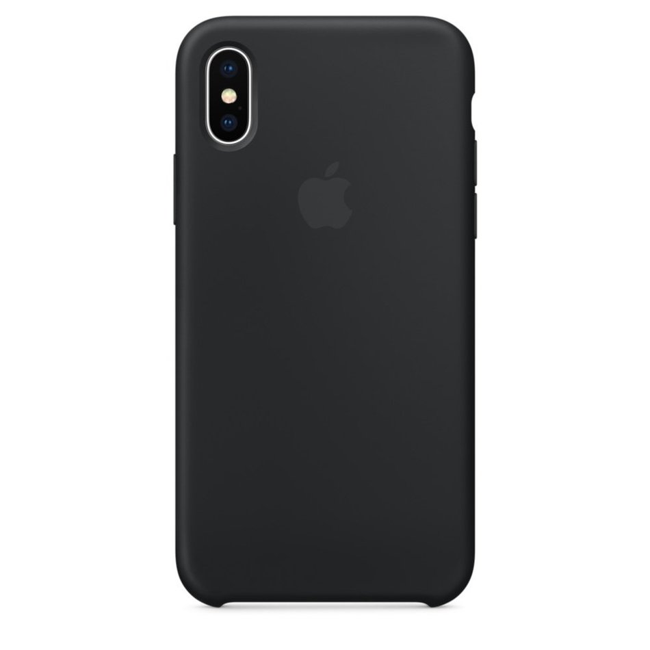 Чохол для iPhone X/Xs OEM Silicone Case ( Black )