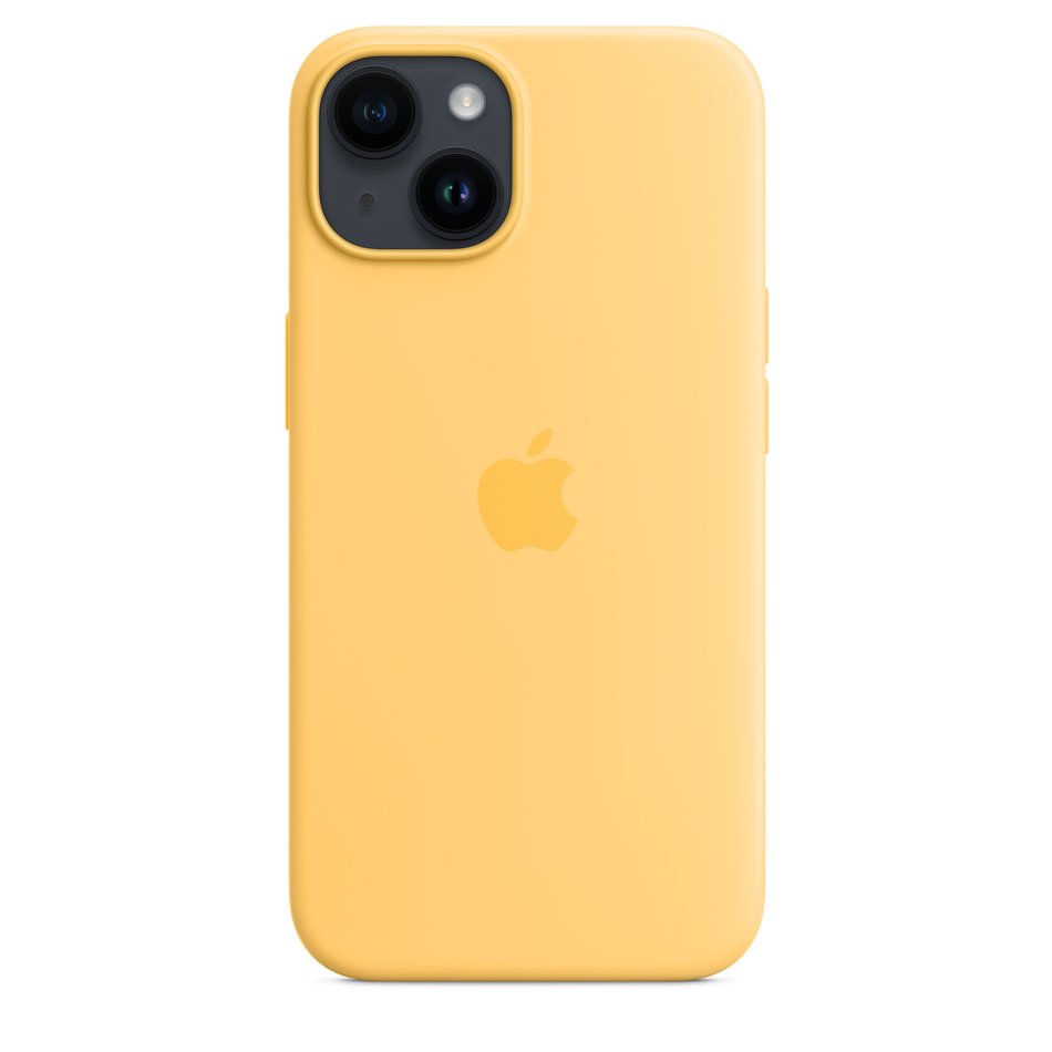 Чохол для iPhone 14 OEM+ Silicone Case wih MagSafe (Sun Glow)