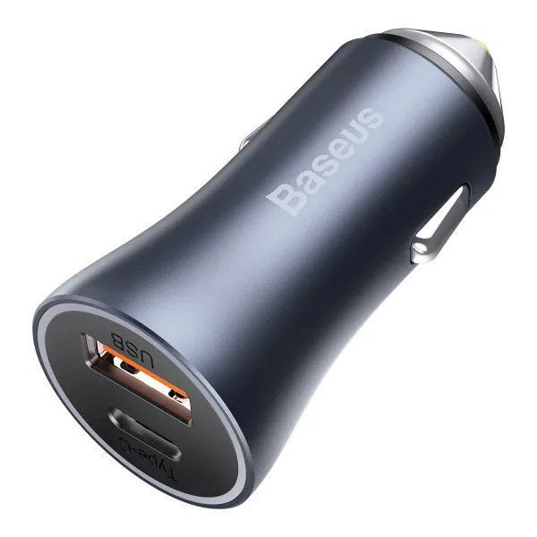 АЗУ Baseus Golden Contactor Pro 40W USB+Type-C Gray (CCJD-0G)