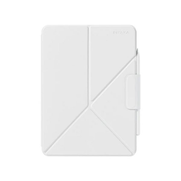 Чехол для iPad Pro 12,9" (2021, 2022) Pitaka MagEZ Case Folio 2 White (FOL2304)