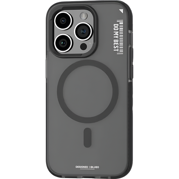 Чехол для iPhone 14 Pro Blueo Dual Color Case with MagSafe (Black) B46-I14PBK