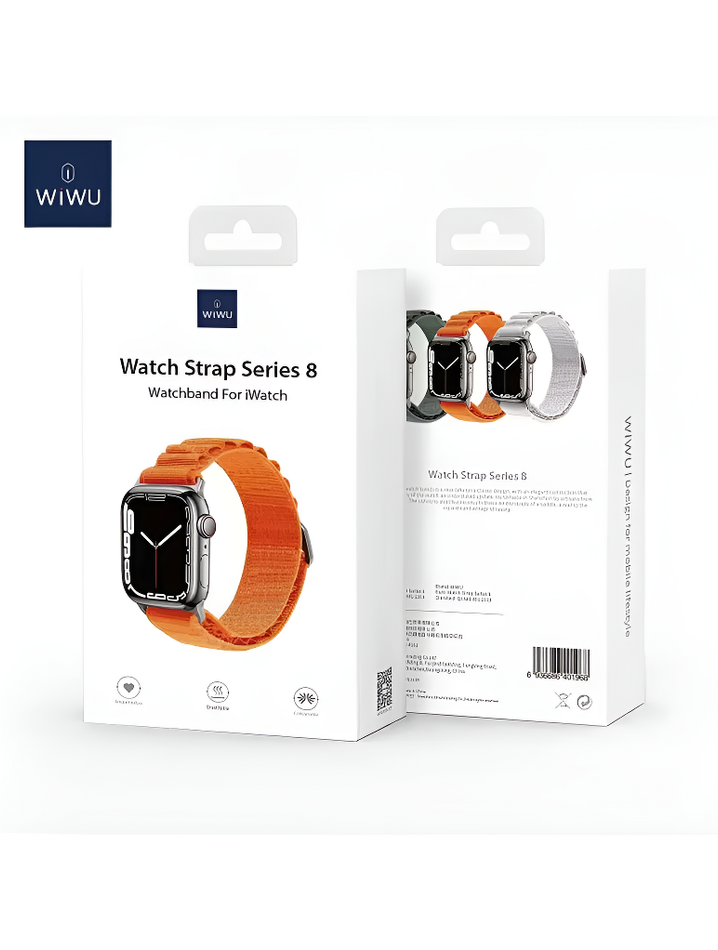Ремінець для Watch 42/44/45/49 mm WiWU Watch Band Orange