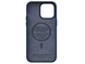 Чехол для iPhone 14 Pro Max Njord Salmon Leather MagSafe Case Blue (NA44SL01)