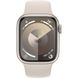 Apple Watch Series 9 GPS + Cellular 41mm Starlight Alu. Case w. Starlight Sport Band - S/M (MRHN3)