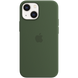 Чехол для iPhone 13 mini Apple Silicone Case with Magsafe (Clover) MM1X3 UA
