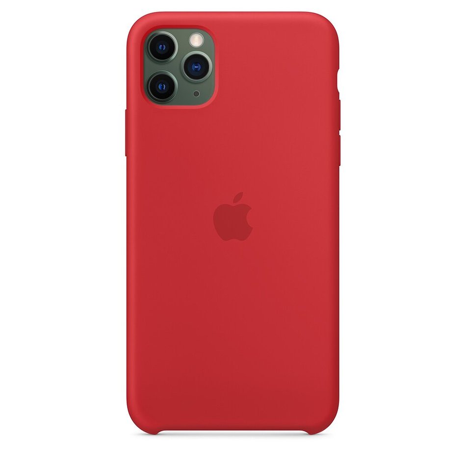 Чохол для iPhone 11 Pro Max OEM Silicone Case ( Red )