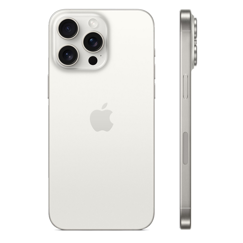 Apple iPhone 15 Pro Max 256GB White Titanium eSIM (MU673)