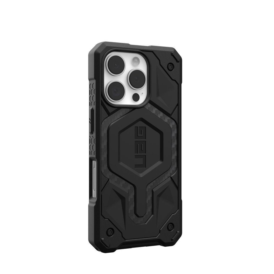 Чехол для iPhone 16 Pro UAG Monarch Pro MagSafe, Carbon Fiber (114456114242)
