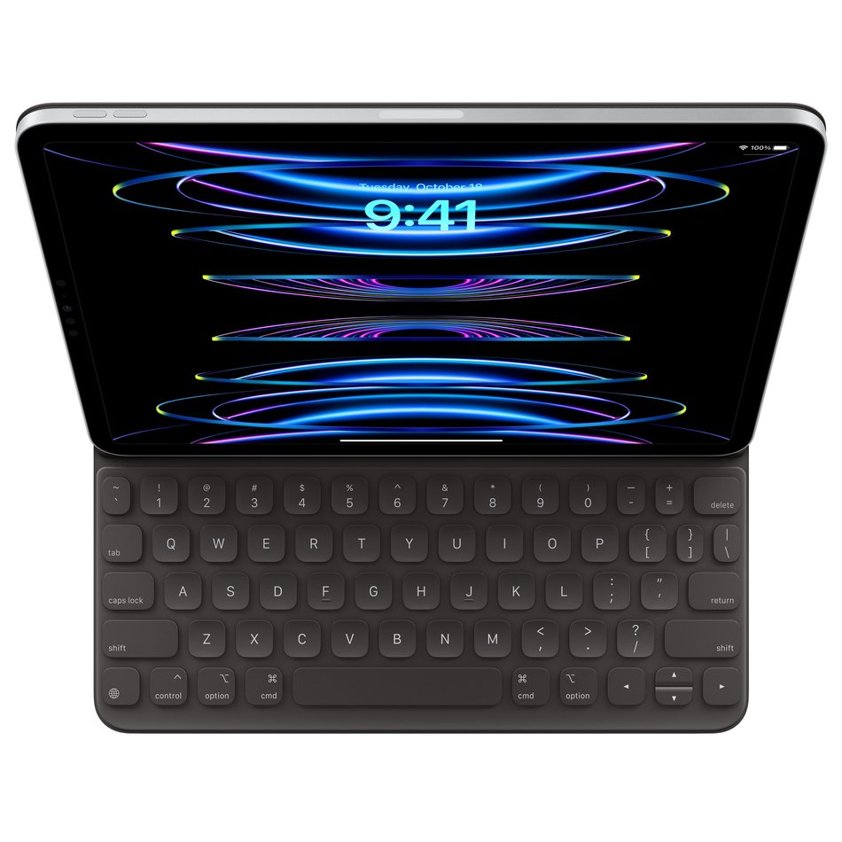 Чехол-клавиатура Apple Smart Keyboard Folio для iPad Pro 11" (2018-2022) Black (MXNK2)