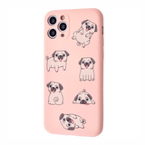 Чохол для iPhone 11 Pro TPU WAVE Fancy ( Pug / Pink Sand ) (008606)