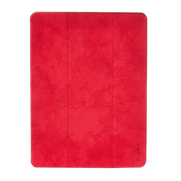 Чохол для iPad Pro 12,9"(2020,2021) Comma Leather Case with Pen Holder Series ( Red )