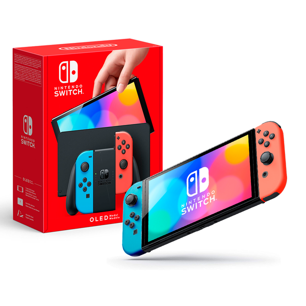 Портативная игровая приставка Nintendo Switch (OLED model)  Blue (001489)