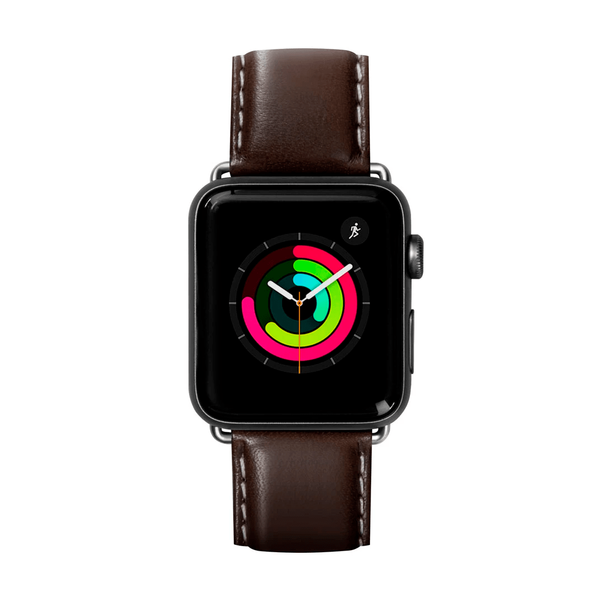 Ремінець для Apple Watch 40/41 mm Laut Oxford Nappa (Espresso) LAUT_AWS_OX_ES