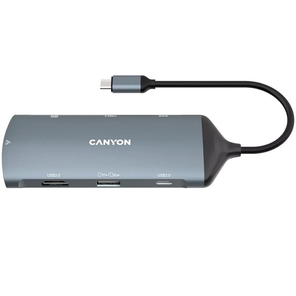 USB-хаб Canyon 8 port USB-C Hub DS-15 (CNS-TDS15)