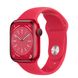 Apple Watch Series 8 45mm GPS + LTE PRODUCT(RED) Aluminum Case with Red Sport Band S/M (MNVR3)