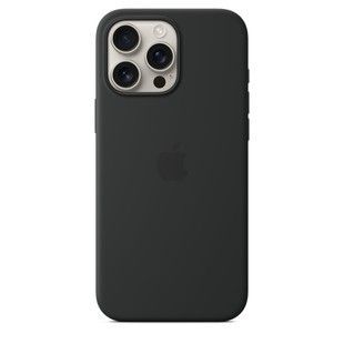 Чохол для iPhone 16 Pro Max Silicone Case with MagSafe (Black) (MYYT3)