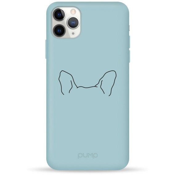 Чохол для iPhone 11 Pro PUMP Silicone Minimalistic Case ( Dog Ears )