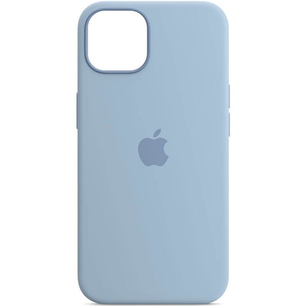 Чехол для iPhone 13 Pro Max OEM- Silicone Case ( Blue Fog )