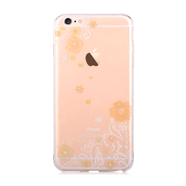 Чохол iPhone 6 / 6s DEVIA Soft Case (Lily) ( Yellow )