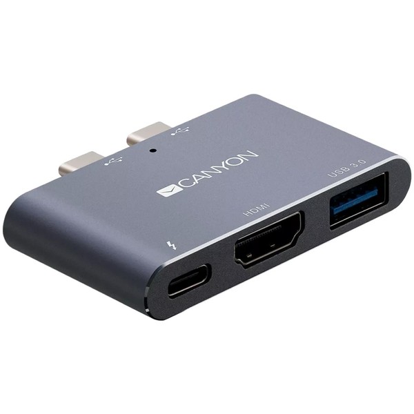 USB-хаб Canyon Docking Station with 3 port, Thunderbolt 3 (CNS-TDS01DG)