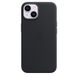 Чехол для iPhone 14 Apple Leather Case with MagSafe - Midnight (MPP43) UA